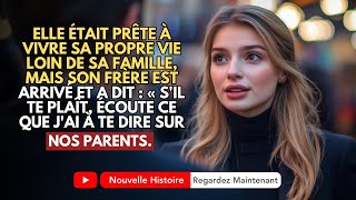 ELLE ÉTAIT PRÊTE À VIVRE SA PROPRE VIE LOIN DE SA FAMILLE MAIS SON FRÈRE EST APPARU ET A DIT [upl. by Kinchen]