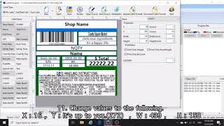 DLP300 17 How to add a image or quotSafe Handling Instructionquot on label [upl. by Oicapot]