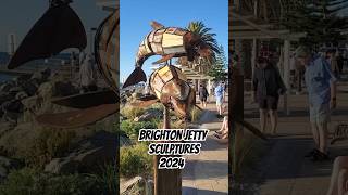 Highlights of the quotBrighton Jetty Sculpturesquot 2024 exhibition shorts [upl. by Enatan160]