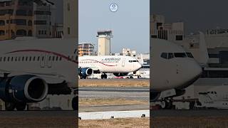 aeromexico boeing737 aircraftvideos aviation planespotting planespotting landing [upl. by Kraft]