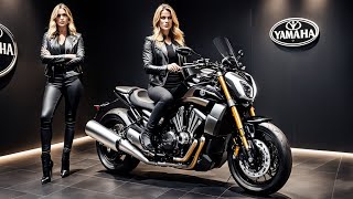 AllNew Yamaha VMAX 1700 cc V4  The Giant of the Street is Resurrected  Ride and Engine Sound [upl. by Suehtomit285]