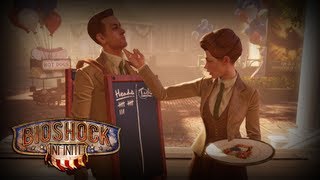 BioShock Infinite Rosalind Robert Lutece All Scenes and Dialogue Heads or Tails [upl. by Marduk]