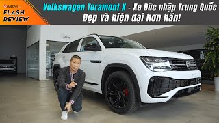 Volkswagen Teramont X  Xe Đức giành cho thị trường Trung Quốc đẹp và hiện đại hơn hẳn  Whatcarvn [upl. by Arodnahs]