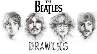 The Beatles scribble draw [upl. by Greene745]