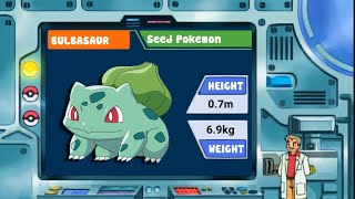 Pokemon Anime Dictionary  Bulbasaur フシギダネ  VPokemon subtitles [upl. by Kcinom]