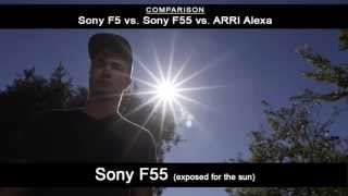 Sony PMW F5F55 vs Arri Alexa resultsPart8 [upl. by Sirron]