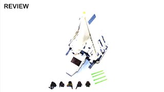 LEGO Star Wars Imperial Shuttle Tydirium Set 75094 Review [upl. by Neelrac881]