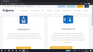 Start prowise presenter [upl. by Ardnauqal]