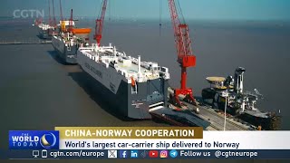 The Worlds Largest CarCarrier Ship [upl. by Auos249]