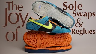 The Joy of Sole Swaps  A Comprehensive Guide to Regluing amp Sole Swapping for Sneaker Restorations [upl. by Husch]