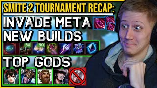 SMITE 2 Tournament Recap  Top Gods NEW Builds Invade Meta amp More [upl. by Nimrahc]