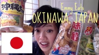 Emmy Eats Okinawa Japan  Okinawan snacks amp sweets [upl. by Leonor]