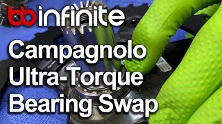 HOW TO Campagnolo UltraTorque Bearing Swap [upl. by Rajewski]