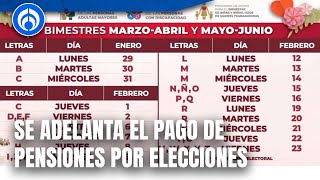 Pensión Bienestar 2024 calendario oficial del pago doble de 12 mil pesos [upl. by Eboh49]