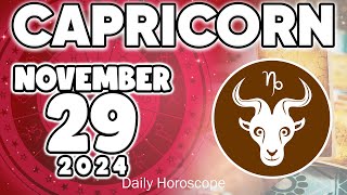 𝐂𝐚𝐩𝐫𝐢𝐜𝐨𝐫𝐧 ♑ ⚠️SOMEONE RECEIVES TREMENDOUS PUNISHMENT😖 Horoscope for today NOVEMBER 29 2024 🔮 zodiac [upl. by Antebi]