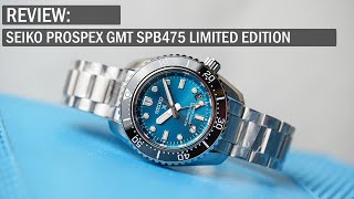 Review Seiko Prospex GMT SPB475 [upl. by Dressel]