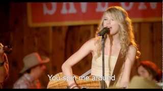 HD Taylor Swift  Crazier Hannah Montana The Movie Lyrics On Screen [upl. by Diann]