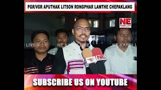 PGRVGR alamthe aphuthak Litson Rongphar atum lamthe chepaklang ll NE Karbi Live ll [upl. by Sadiras]