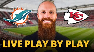 Dolphins vs Chiefs play by play and REACTION [upl. by Horan982]