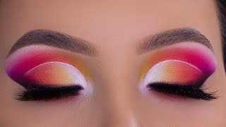 NEW ABH NORVINA COLLECTION VOL1 EYESHADOW PALETTE  Cut Crease Tutorial [upl. by Eveneg]