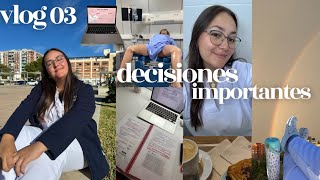 Vlog 03✨🤰🏽🌺👩🏽‍💻empieza a gustarme maternidad elección TFG simulaciones exposición biblioteca [upl. by Slohcin]