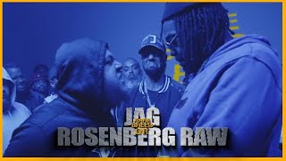 ROSENBERG RAW VS JAG RAP BATTLE  RBE [upl. by Oinota]