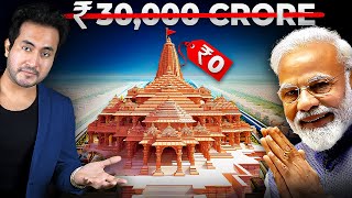 How RAM MANDIR was Made with 0 RUPEES [upl. by Eilyak]