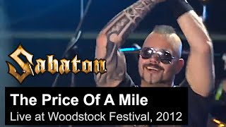 SABATON  The Price Of A Mile Live at the Woodstock festival in Poland 2012 [upl. by Llennoj615]