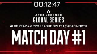 ALGS PRO LEAGUE APAC NORTH ENGLISH BROADCAST  Match Day 1  Group AvB  PlayApex ApacSouthHub [upl. by Camila]