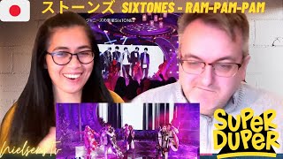 ストーンズ SixTONES  RAMPAMPAM  🇩🇰NielsensTv REACTIONS [upl. by Cinom]