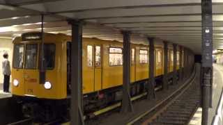 UBahn Berlin  UBahnhof TheodorHeussPlatz U2 HD 1080p [upl. by Kan555]