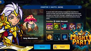 Journey chapter 1 dactyl 435 Mighty party Jory Mushroom [upl. by Atilegna]