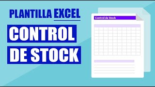 Cómo usar la plantilla de Excel de control de Stock [upl. by Rovelli288]