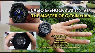 Casio GShock GWG1001AER MUDMASTER Solar MultiBand 6 review [upl. by Alarice]