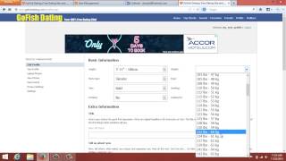 Free Dating Sites  gofishdatingcom How to Create a New Profile [upl. by Rednael]