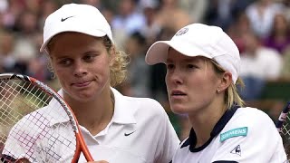 Kim Clijsters vs Justine Henin 2001 Roland Garros Semifinal Highlights [upl. by Drofub]