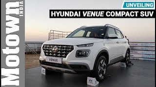 Hyundai VENUE compact SUV  Unveiling on a cruise ship  Motown India [upl. by Swagerty]