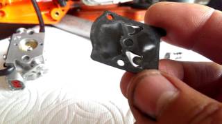 Echo CS400 carb issue and cure Very funny so watch it all [upl. by Noleta]