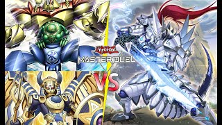 【遊戲王Master Duel】門神荷魯斯GATE GUARDIANPHARAONIC SARCOPHAGUS vs 相劍Swordsoul [upl. by Arjun841]