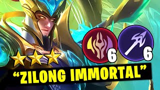 COLOKCOLOK FULL POWER  ZILONG IMMORTAL  Magic Chess Mobile Legends [upl. by Ikram]