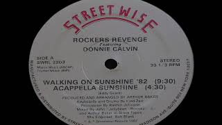 Walking On Sunshine  Rockers Revenge 1982 [upl. by Fornof]