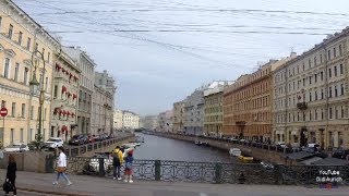 Russland St Petersburg Stadtrundfahrt Sankt Petersburg СанктПетербург Sightseeing Saint Petersburg [upl. by Ecyak]