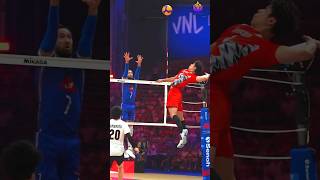 Amazing 😍 Moments in Volleyball trending viral shorts amazing shorts volleyball new [upl. by Idaf]