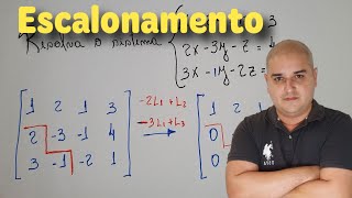 Escalonamento de Sistema Lineares 3x3 [upl. by Syl]