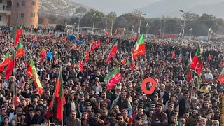 Pti power show Malakand batkhela 🇧🇫✌️💚❤️ptiofficial ptiimrankhan ptijalsa viralvideoforyou [upl. by Ennahgiel]