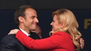 Qui est Kolinda GrabarKitarovic  la présidente de la Croatie [upl. by Ylera]