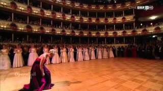 ELINA GARANCA  Live 55th Vienna Opera Ball 2011 [upl. by Trix]