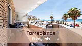 ELEGANT BEACHFRONT APARTMENT IN TORREBLANCA [upl. by Anerok]