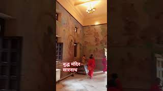 Buddha mandir Sarnath buddhistmusic sarnathtemple patanjalisanyasashram sarnathvaranasi buddha [upl. by Atirehc]