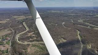 Flying during rough turbulence over Chelsea Proving Grounds G1000 panel KARB [upl. by Willmert]